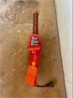 Electric Homelite hedge trimmer