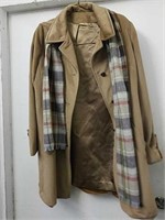 Item House Incorporated coat with scarf