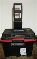 Craftsman Hard Plastic Rolling Tool Box with