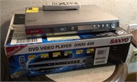 Sanyo DVD Player With Box