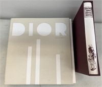 The Folio Society Book & Dior Coffee Table Book