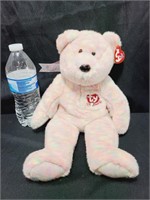 14 Inch TY Anniversary Bear White