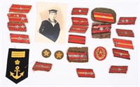 WWII IIMPERIAL JAPANESE OFFCIER RANK INSIGNIA LOT