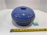 Ceramic Dutch Oven with Lid, Cracked