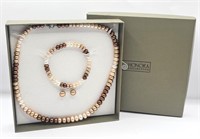 Honora Collection Sterling & Pearl Jewelry Set