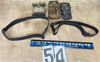 2 Belts & 3 Holsters for tools