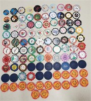 102 Wet & Advertising Casino Chips