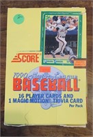 1990 Score Wax Box