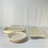 Longaberger Baking Dish Set