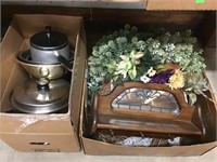 Wreath, Shelf, Pots, Mixing Bowls