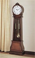 Brown Traditional Grandfather Clock with Chime