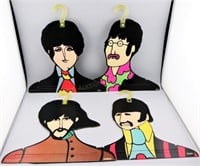 Set of 4 1968 Beatles Yellow Submarine Hangers