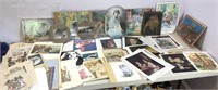 Lot of Vintage Art Prints