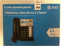 AT&T 2-LINE SPEAKERPHONE