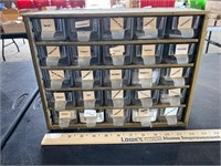 Labeled Tackle Cabinet