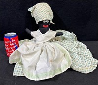 Vintage Black Americana Handmade Cloth Rag Doll
