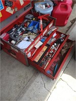 SNAP-ON 3DRAWER TOOL BOX & CONTENTS