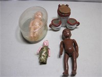 Small Vintage Plastic Doll Lot