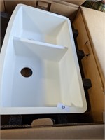 Karran White Quartz Sink - 32-1/2"