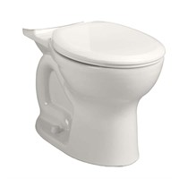 Cadet Pro 1.6 GPF Round Toilet Bowl  White