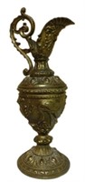 Ornate Brass Classically Styled Ewer.
