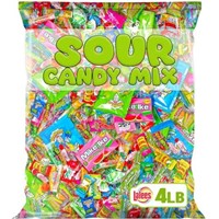 Sour Candy Variety Pack - 1.8 kg, 4 Pounds Bulk So