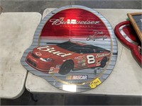 Dale Jr Budweiser Mirror Picture 25x31"