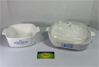 Pair of Corning Ware Baking Dishes (One Missing