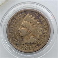 1897 INDIAN HEAD PENNY