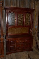 Oak Jacobean style cupboard