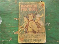 1940 Handbook for Boys Scouting manual