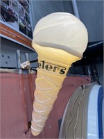 Original Peters Ice Cream Cone. Has some Repairs