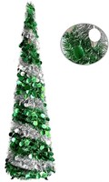 New, 5 FT Christmas Trees with Lights,