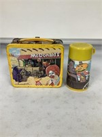 1982 Aladdin McDonalds  Metal  Thermos Included
