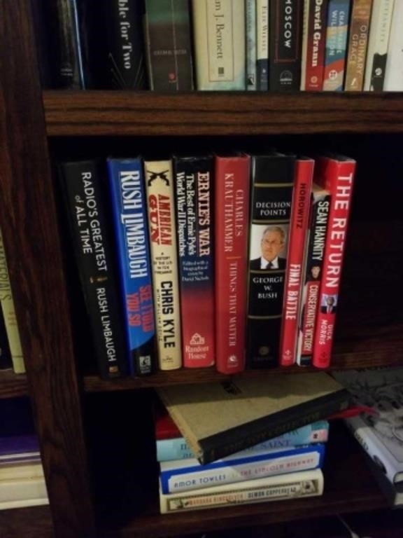 8 Political books 1 paperback
