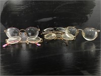 Vintage assorted spectacles