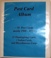 POST CARD ALBUM - 50 - MIXED