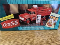 Stake Truck with Coca-Cola Vending Machines & Doll