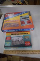 Two New in Box Screwdriver Sets
