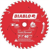 Diablo D0740R 7-1/4 in. X 40-Teeth Finish Saw