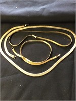 3 costume necklaces