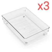 3x Drawer Organizers