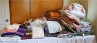 Large Lot Assorted Linens