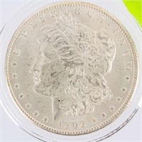 Coin 1902-O Morgan Silver Dollar BU