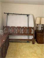 KING SIZE BED WITH MATTRESS SET