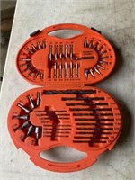 BLACK & DECKER DRILL & SCREW BITS, CHISELS, 6 PC