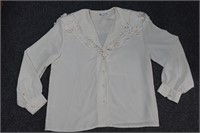 Vintage Sonya Ratay San Andre Fancy Blouse Size 10