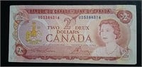 1974 Canada $2 Banknote