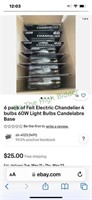 Candelabra light bulbs