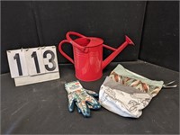 Watering Can Gloves & 2 Grow Bags
